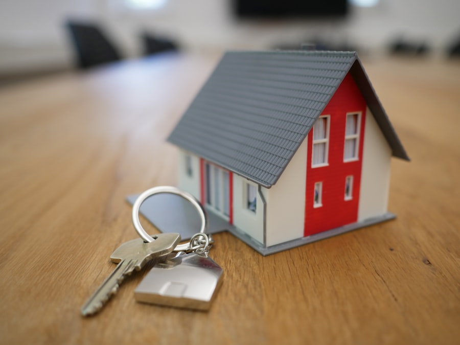 Residential property being inspected for a bank mortgage valuation